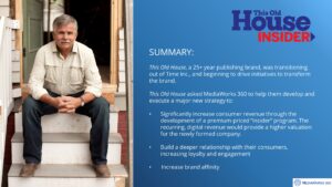 This Old House Insider Case Study - Summary