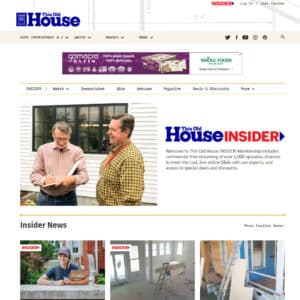 This Old House Insider Portfolio